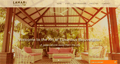 Desktop Screenshot of lahariresorts.com